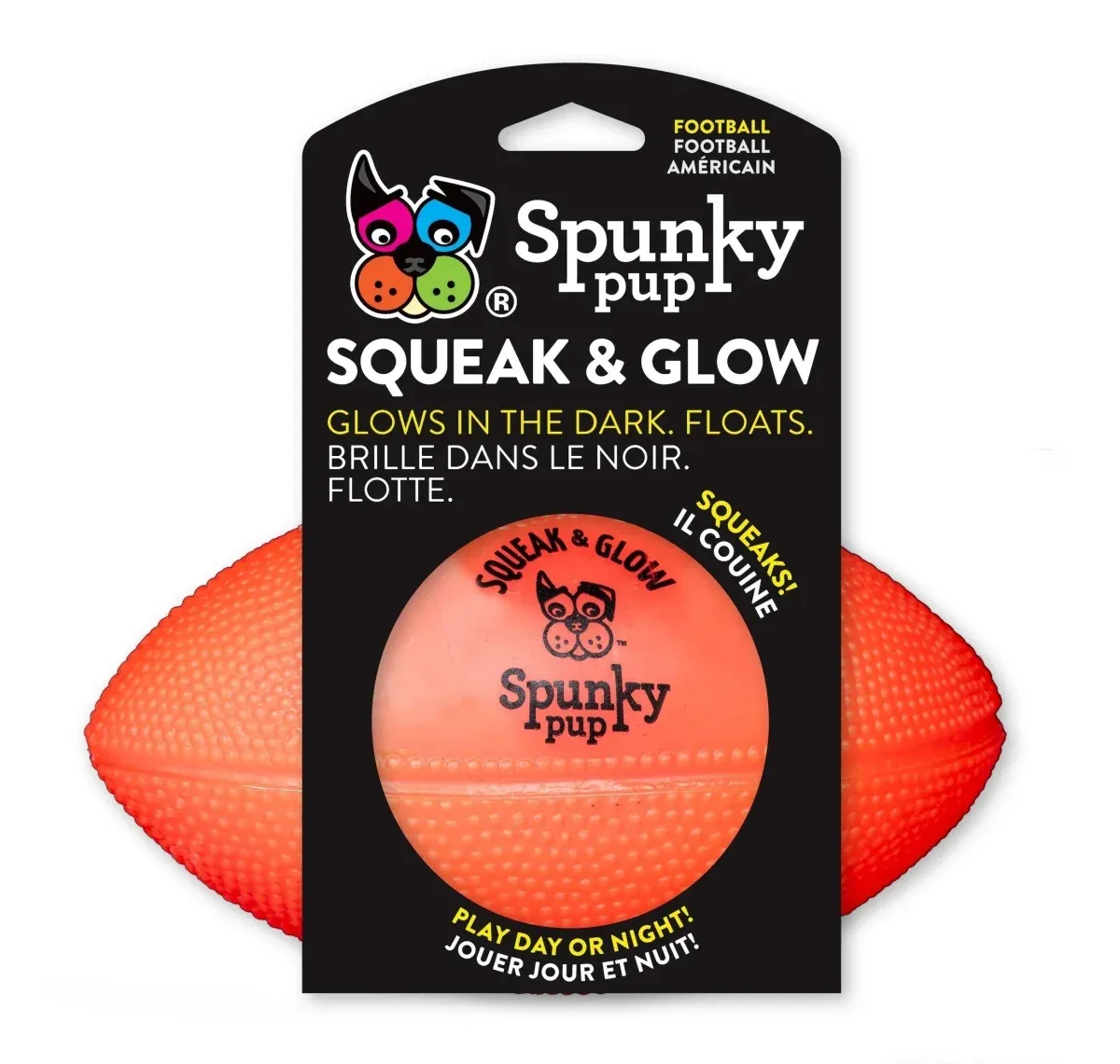 Squeak & Glow Football - Image 2