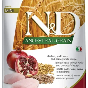 Farmina Ancestral Grain Chicken & Pomegranate Mini Puppy Dry Dog Food - 15.4 lb Bag