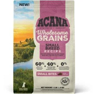 Acana 'Kentucky Dogstar Chicken' Wholesome Grains Small Breed Dry Dog Food - 4 lb Bag
