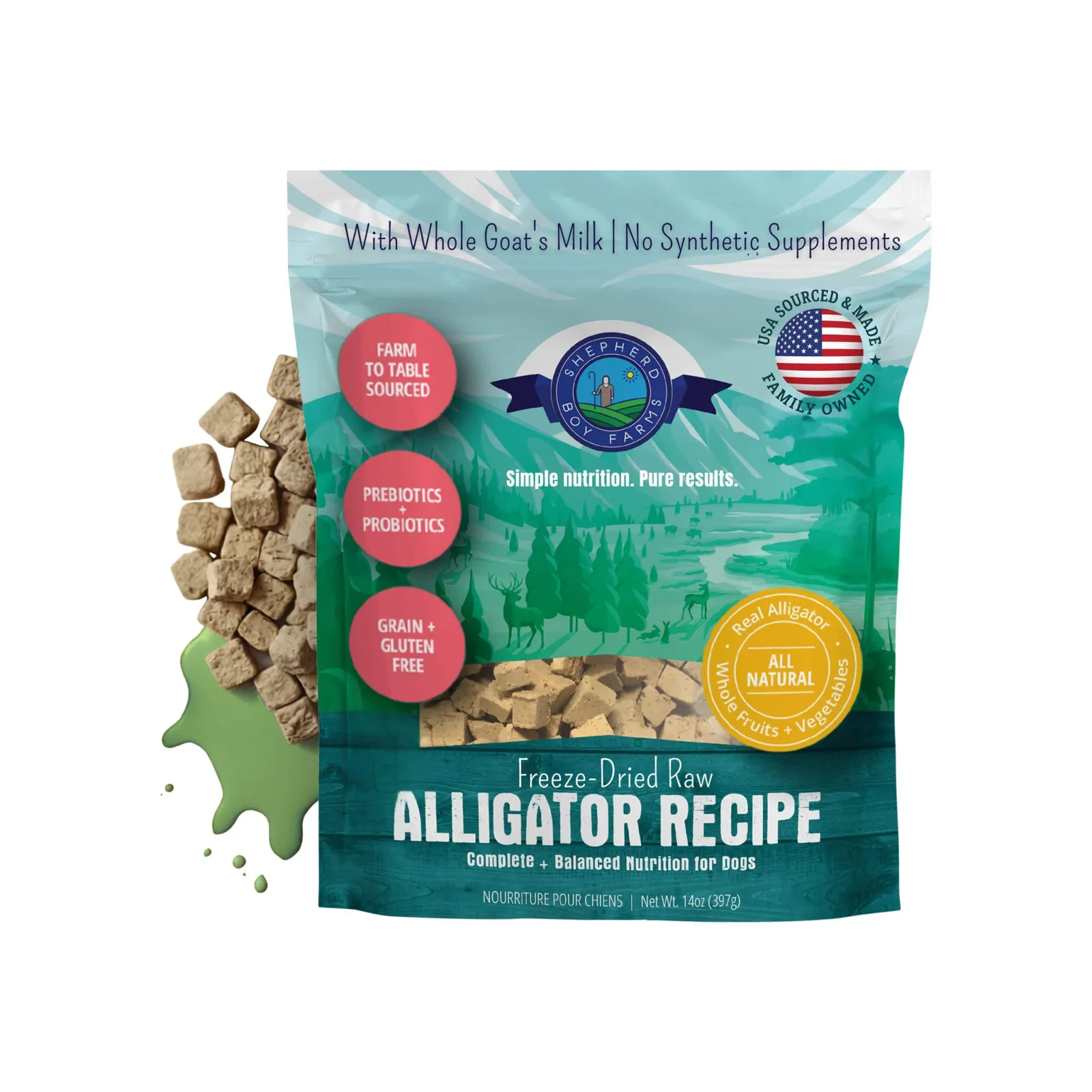 Shepherd Boy Farms Freeze Dried Dog Food