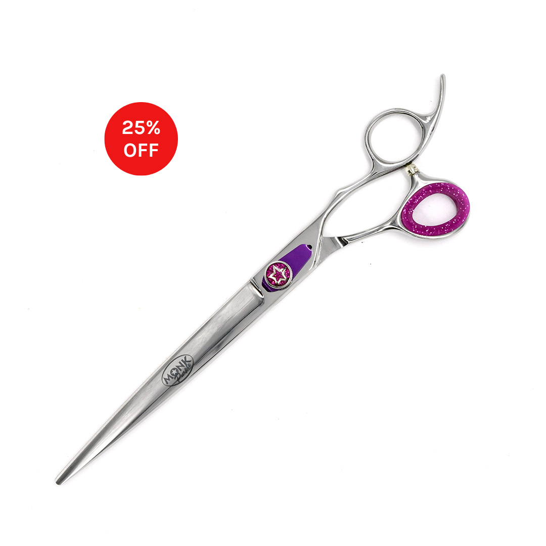Monk Purple Straight Shear, 8.5 inch
