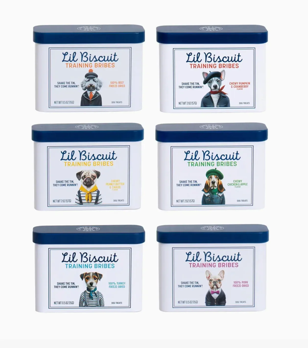 Lil Biscuit Training Tin 2oz