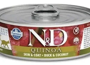 Farmina N&D Quinoa Skin & Coat Duck & Coconut Canned Cat Food - 2.8 oz - Case of 12