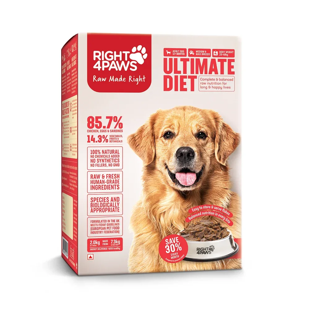 Right4Paws Ultimate Diet Medium & Maxi Adult Dog Dry Food