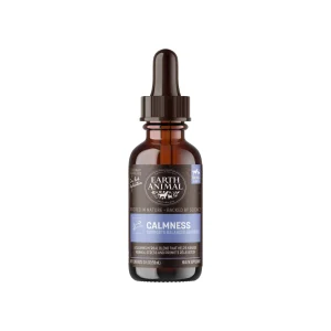 Earth Animal Organic Herbal Remedies Calmness Tincture for Dogs