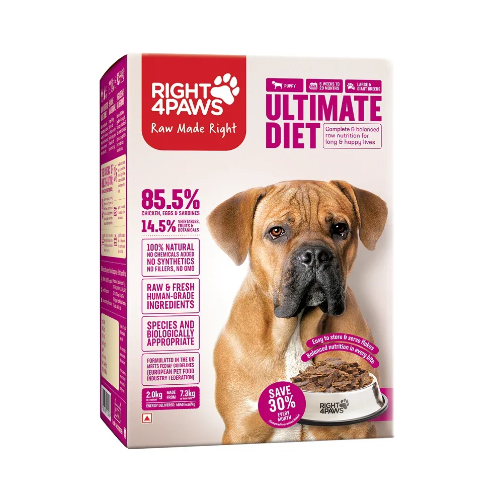Right4Paws Ultimate Diet Large & Giant Puppy Dog Dry Food