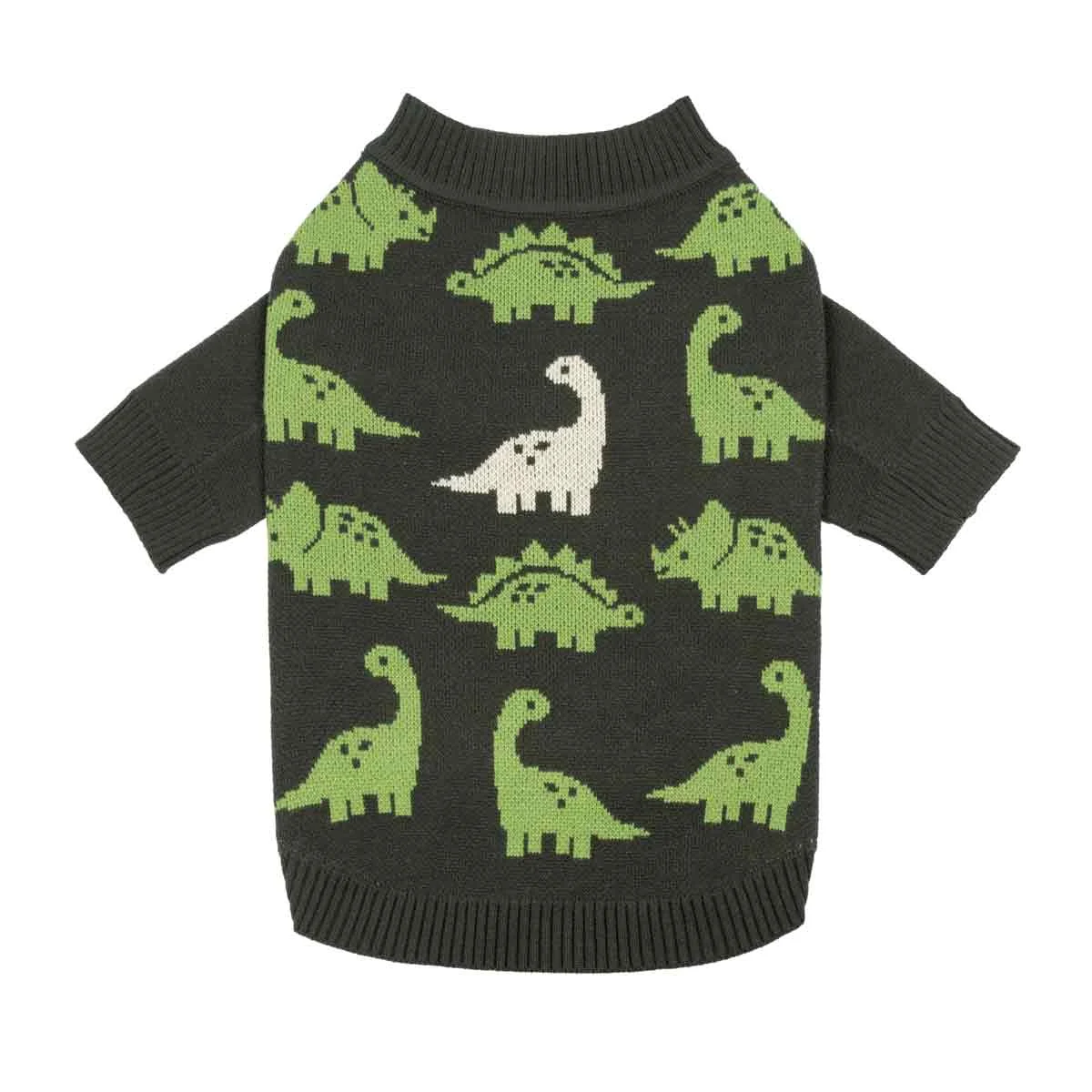 Dinosaur Dog Jacquard Sweater