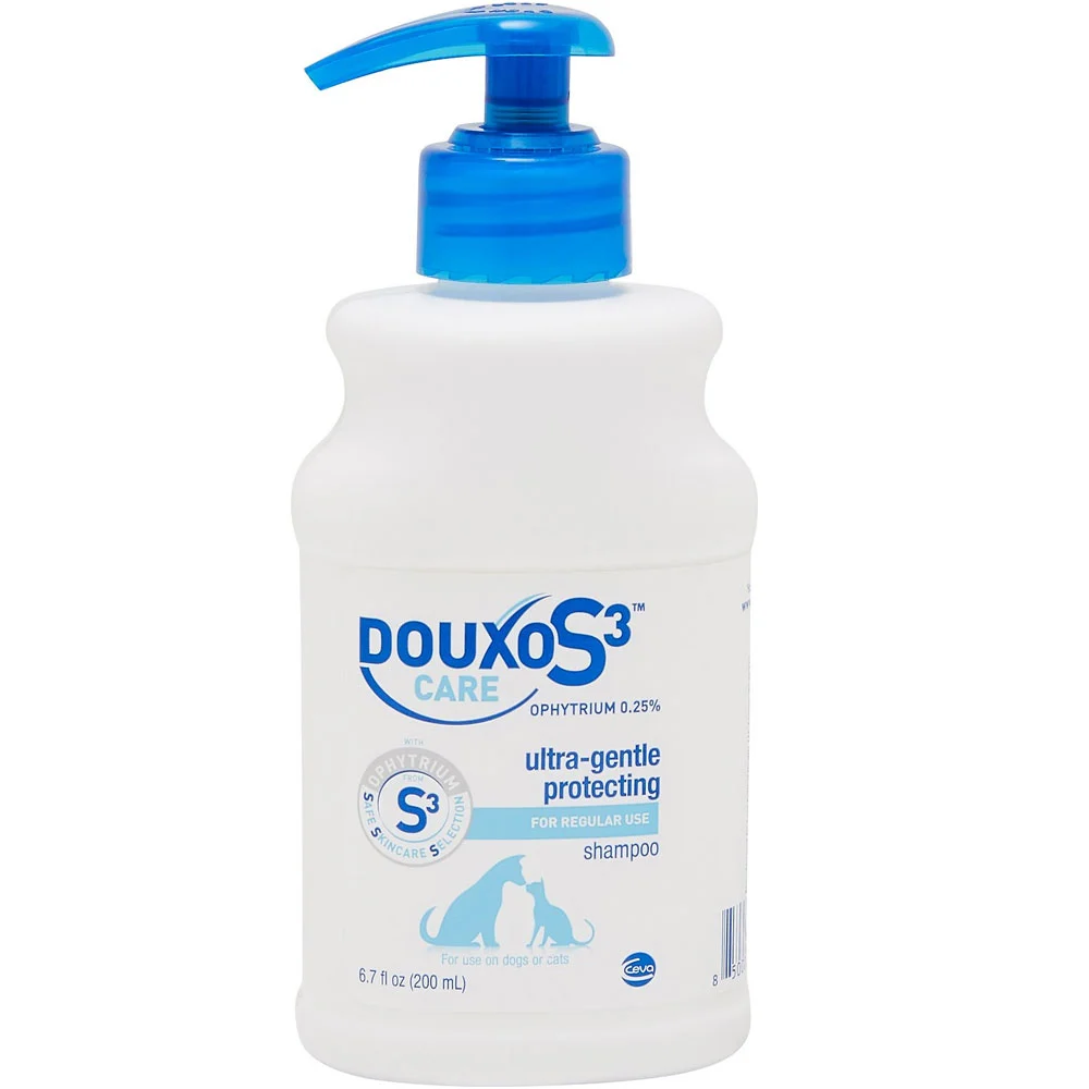 Douxo S3 CARE Ultra-Gentle Protecting Dog & Cat Shampoo (6.7 oz)