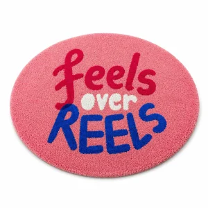 Doodlebawa Feels Over Reels Premium Wool Rug