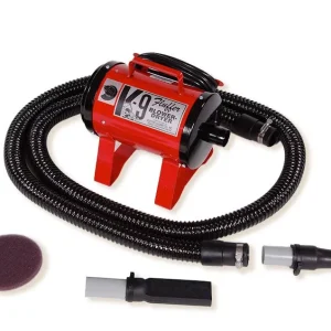 K-9 Fluffer Variable Speed Dryer, Red