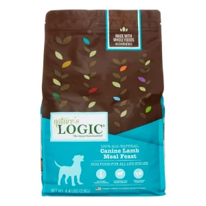 Nature's Logic Original Lamb Dry Dog Food - 4.4 lb Bag