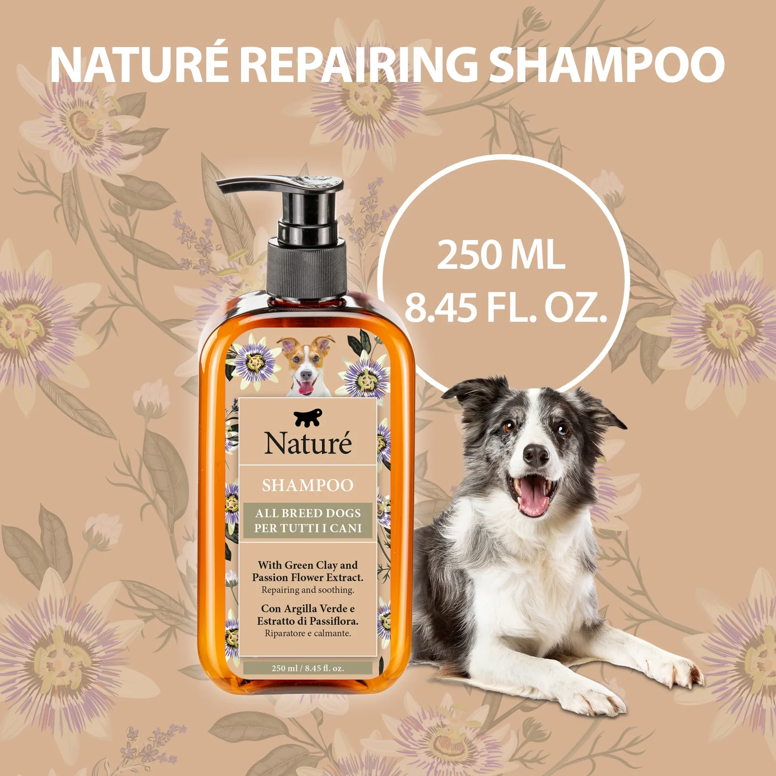NATURÉ DOG SHAMPOO WITH GREEN CLAY - Image 2