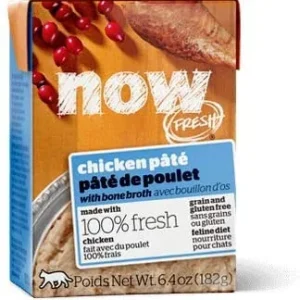 Petcurean NOW FRESH Grain-Free Chicken Pate' Wet Cat Food - 6.4 oz - Case of 24