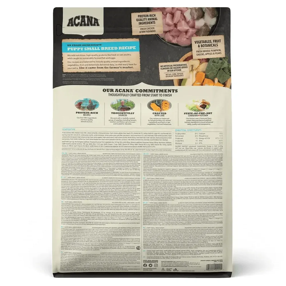 Acana Small Breed Puppy Dry Food - Image 2