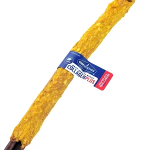 Barkworthies Collagen Cheese 12" Sticks for Dogs - 25 ct Case - Case of 1