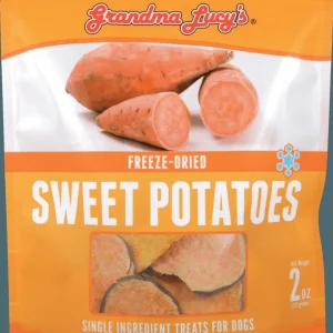 Grandma Lucy's Sweet Potato Freeze-Dried Dog Treats - 2 oz Bag
