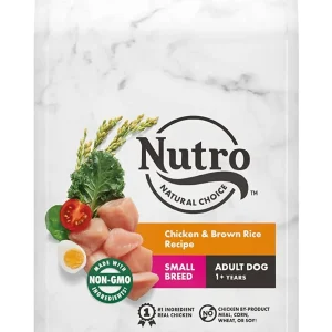 Nutro Natural Choice Small Breed Adult Chicken, Rice & Sweet Potato Dry Dog Food - 5 lb Bag