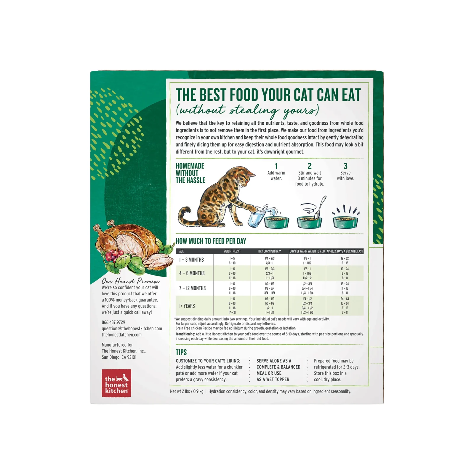 The Honest Kitchen Grain Free Dehydrated Cat Food - Image 2