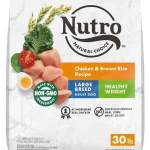Nutro Natural Choice Large Breed Ad Lite Weight Loss Chk, Rice & Sw Potato Dry Dog Food - 30 lb Bag