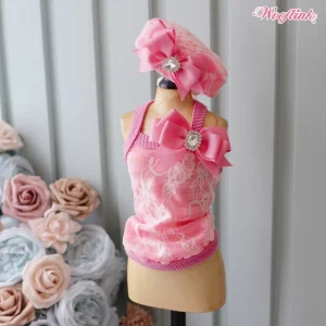 Wooflink Adore Top in Pink