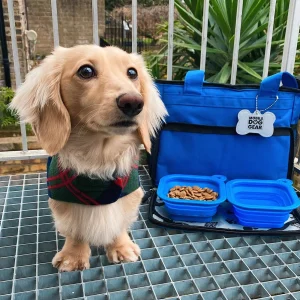 Mobile Dog Gear Week Away Bag In Blue
