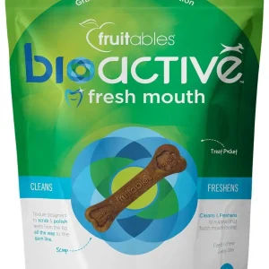 Fruitables BioActive Fresh Mouth Small Dog Dental Chews - 15 ct Pouch