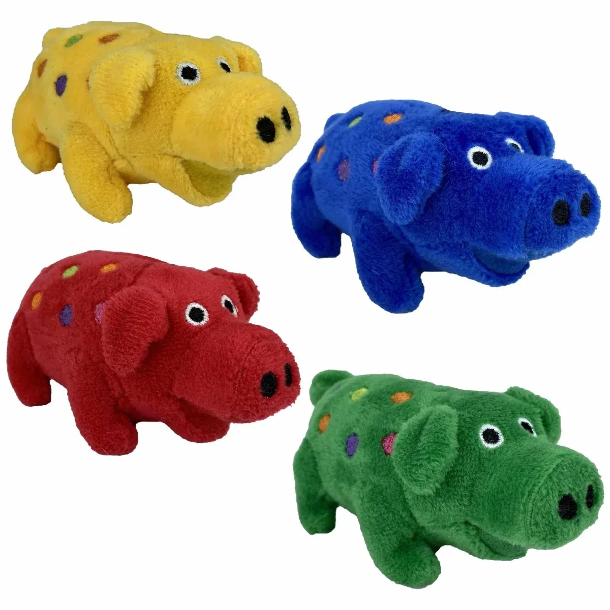 Multipet Minipet Plush Globlet Dog Toy Assorted 4.5 in - Image 2