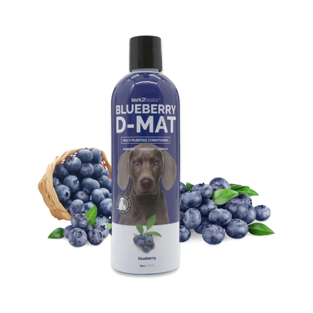 Bark2Basics Blueberry D-Mat Conditioner, 16 oz