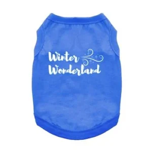 Winter Wonderland Dog Shirt