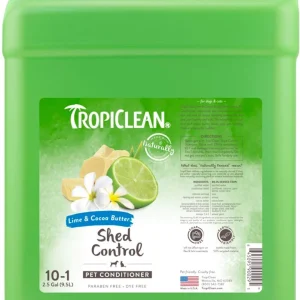 Tropiclean Lime & Cocoa Butter Shed Control Conditioner 2.5 Gallon