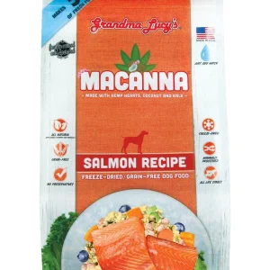 Grandma Lucy's Macanna Grain-Free Salmon Freeze-Dried Dog Food - 8lb Bag