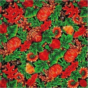 Acorns and Pumpkins Dog Bandana, 22 inch, 12 Pack