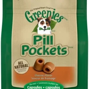 Greenies Pill Pockets for Dogs Cheese Capsule Value Bag - 15.8 oz