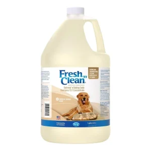 Fresh 'N Clean Oatmeal 'n Baking Soda Tropical Dog Shampoo, 1 Gallon, 15:1