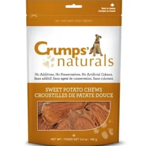 Crumps' Naturals Sweet Potato Chews Chewy Dog Treats - 11.6 oz Bag