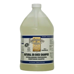 Envirogroom Natural De-Shed 32:1 Hypo Allergenic Shampoo, 1 Gallon