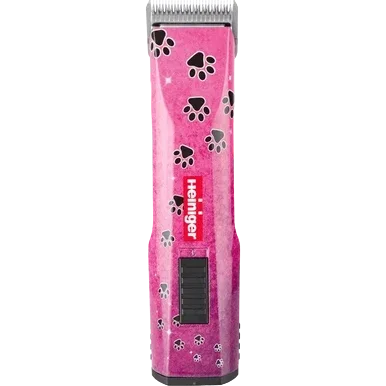 Pink Paws Saphir Cordless Clipper Two Batteries by Heiniger - Image 2