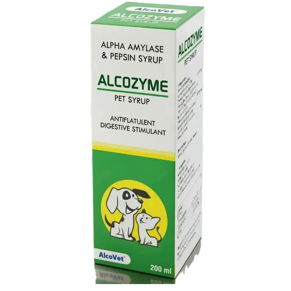 Alcovet Alcozyme Syrup Digestive Stimulant for Dogs & Cats