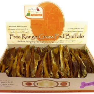 Canine Caviar Free-Range Fed Tendon Toothpicks Natural Dog Chews - 6 Inch - 100 Count
