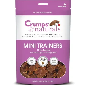 Crumps' Naturals Chic Snaps Dog Hard Chews - 4.2 oz Bag