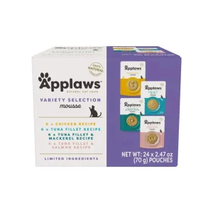 Applaws Grain Free Limited Ingredient Mousse Wet Cat Food Pouches