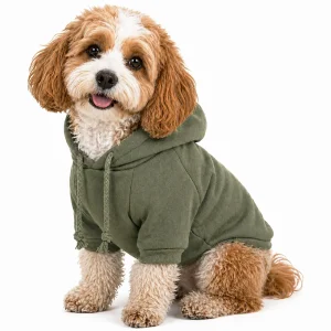 Pet Life ® 'American Classic' Fashion Plush Cotton Hooded Dog Sweater