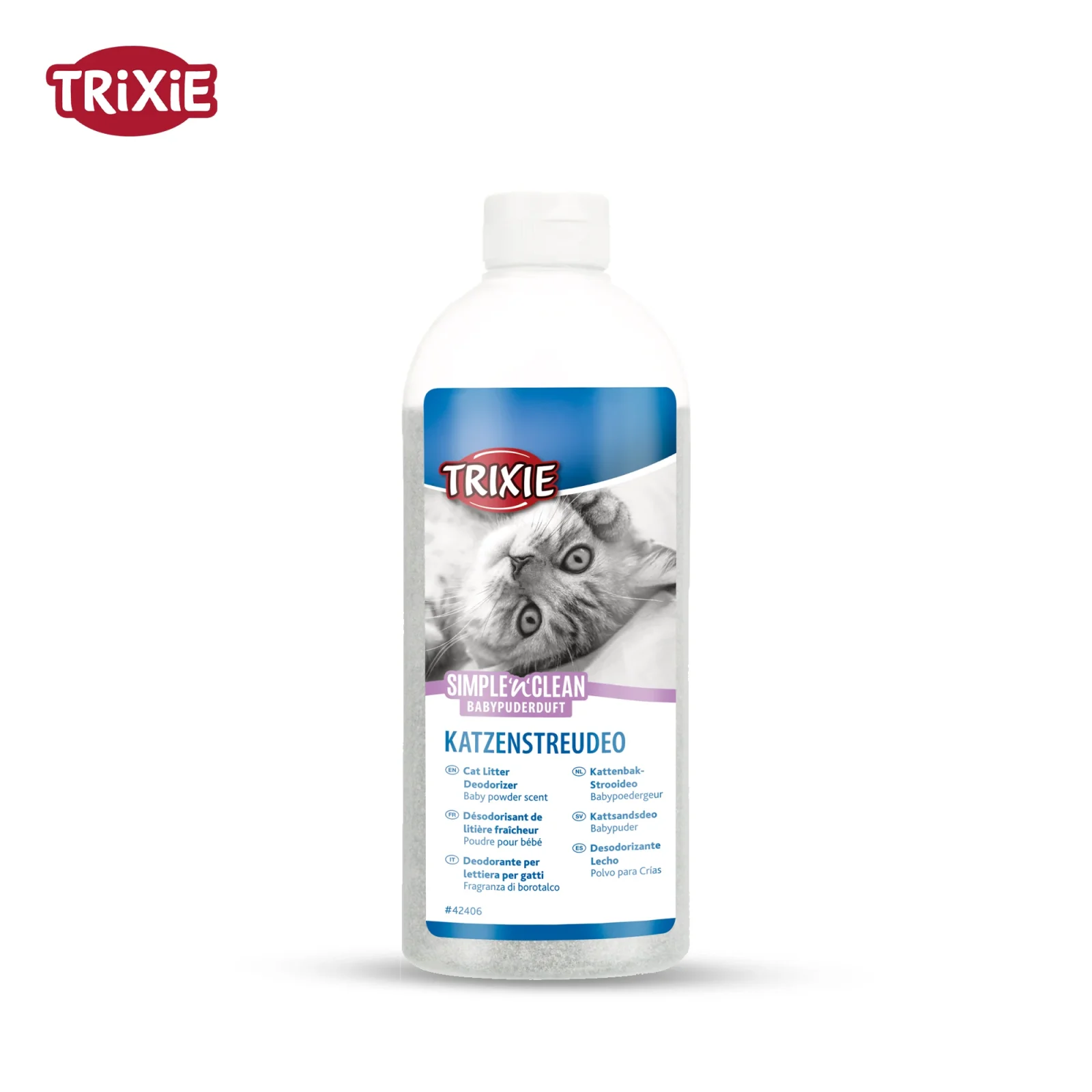 Trixie Simple N Clean Baby Powder Litter Deodorizer for Cats