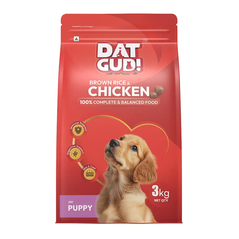 DatGud Chicken & Brown Rice Puppy Dog Dry Food - Image 2