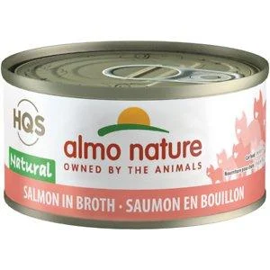 Almo Nature Salmon Canned Cat Food - 2.47 oz Cans - Case of 24