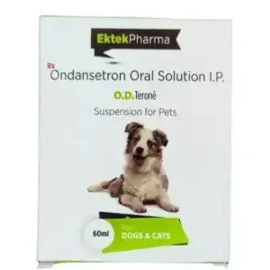 Ek Tek OD Terone Ondansetron Oral Suspension for Dogs and Cats