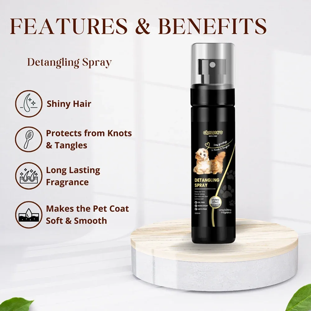 Dr. Chelsea's Detangling Spray for Dogs & Cats - Image 2