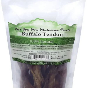 Papa Bow Wow Tendon Dog Treats and Natural Chews - 6 Inch - 1 lb