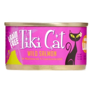 Tiki Cat Hanalei Grill Canned Cat Food - Salmon - Case of 12