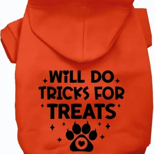 Will Do Tricks for Treats Pet Hoodie